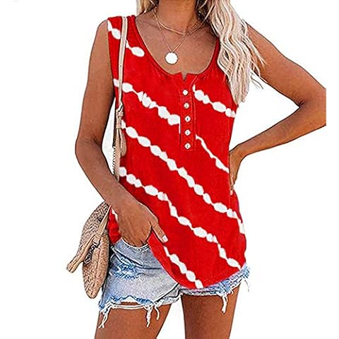 FABIURT Womens Tank Tops Loose Fit Dressy Tank Tops for Women Sunshine and Coffee Tank Top Funny Letter Print Vest Sleeveless T-Shirt Summer Tunic Shirt Cover