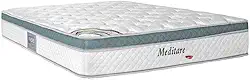 Colchão Mola Ensacada Meditare 1380x1880x290 011502 Herval Branco/verde