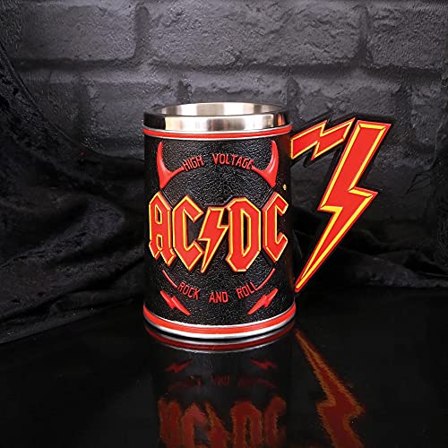 Nemesis Now ACDC Tankard jarra térmica que mantiene tu bebida fría en cada canción 6