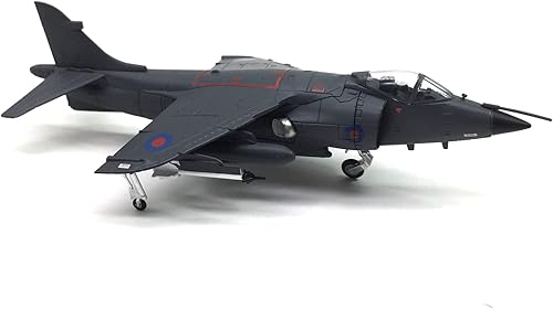Miniatura 8 de 172 Escala de la Fuerza Aérea del Reino Unido 1982 Sea Harrier Jet Fighter Modelo Avión de Aleación Modelo Militar Modelo de avión Fundido a Presión