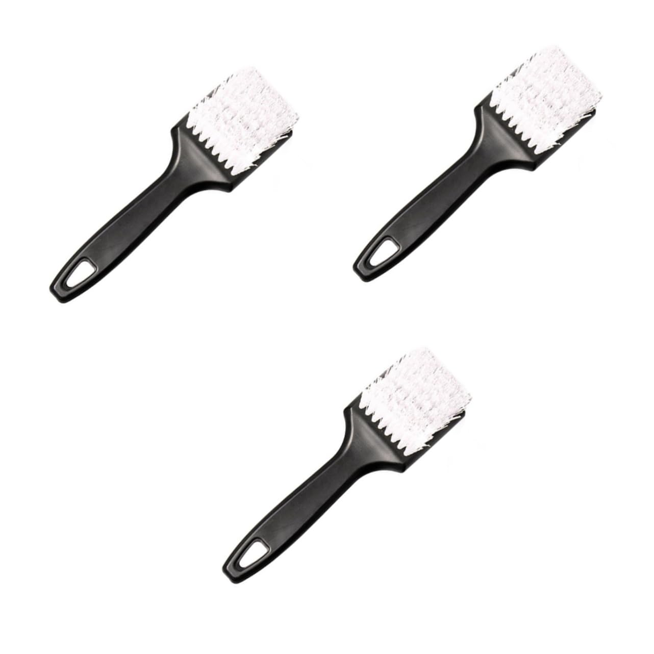 Mobestech 3pezzi Spazzola per Pulizia Auto Strumento Detailing Versatile per Cerchi e Superfici Utilizzabile Internamente Ed Esternamente Facile da Risciacquare e Resistente