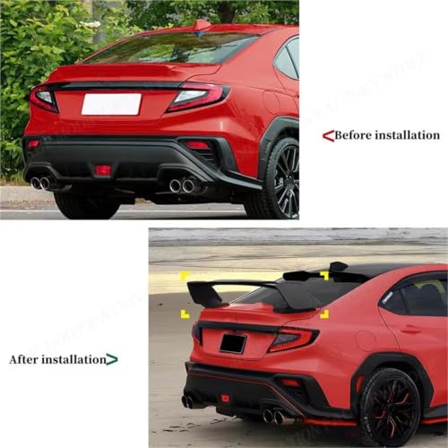 Ailes queue aileron Subaru WRX STI finition extérieure premium - 3