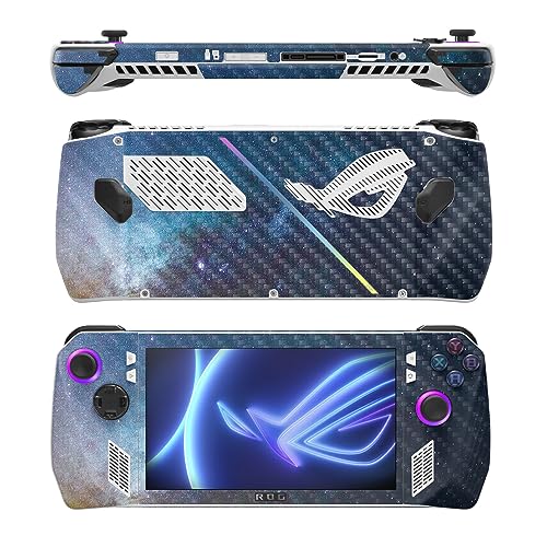 Image of MightySkins Carbon Fiber Skin Compatible with Asus ROG Ally - Astro Sky | Protective, Durable Textured Carbon Fiber Finish | Easy to Apply, Remove, and Change Style