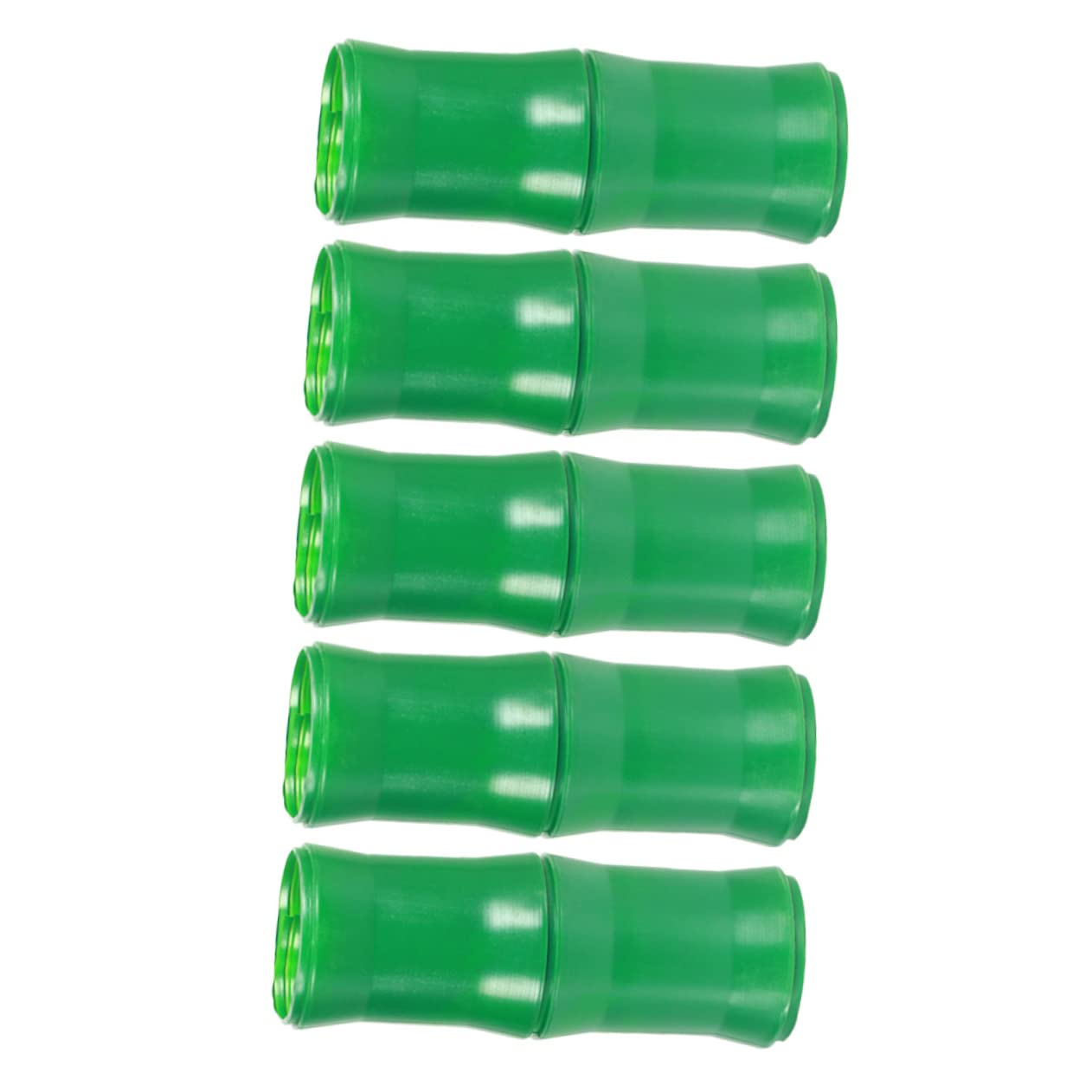 YARNOW mason tubes DIY drain pipe cover bamboo pipe decor artificial plants faux plants outdoor 5pcs