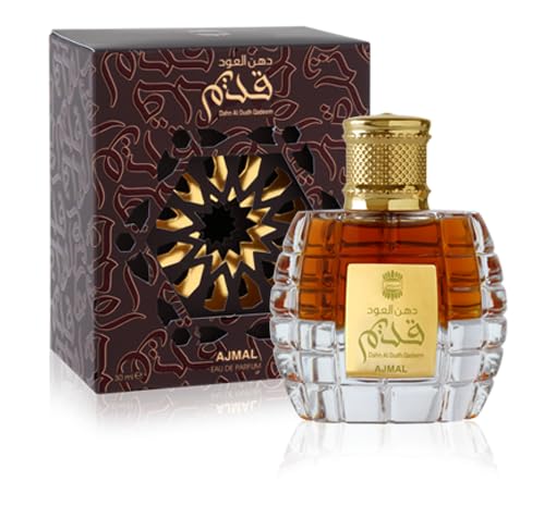 Ajmal Dahn Al Oudh Qadeem 1.01 FL OZ: Long-lasting Fragrance, Handpicked Luxury Perfume for Men & Women. Made in Dubai