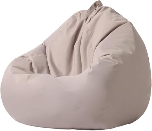 Miniatura 9 de Morbuy Funda para silla puff para niños y adultos (sin relleno), funda suave para sofá cama, lavable, de gran tamaño, para interiores, exteriores