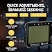 KLIQ MetroPitch - Metronome Tuner for All Instruments - with Guitar, Bass, Violin, Ukulele, and Chromatic Tuning Modes (MetroPitch-Air, Black)