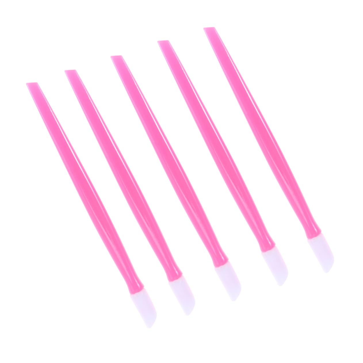 VICASKY Nail Art Cuticle Nail Pusher Manicure Tools Plastic Dead Skin Remover Stick