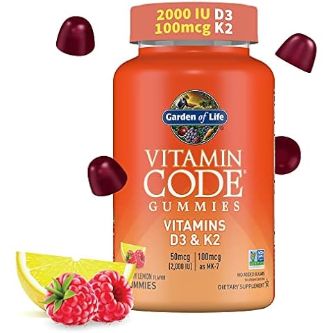 Garden of Life Vitamin D3+K2 Gummies Cover