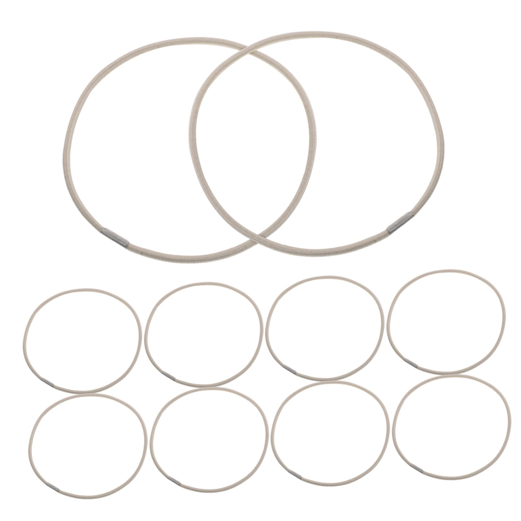 Toddmomy 10pcs Microphone Shock Mount Replacement Rubber Rings Vibration Elastic Bands for Enhanced Stability and Noise Reduction Condenser Mics Durable and Reliable Design