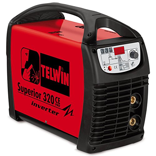 TELWIN 816036 Telwin Modelo Superior 320 CE VRD Soldadoras Inverter de Electrodos MMA, 10-270A, 460mm x 190mm x 360 mm