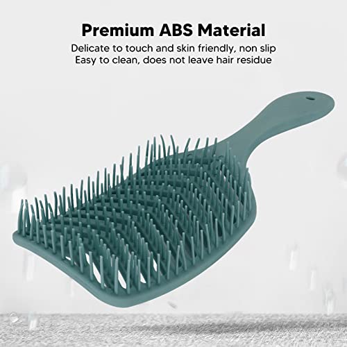 Wet Brush Speed Dry Hair Brush, Wide Curved Vented Hair Brush, Detangling Massage Hair Brushes - Image 4