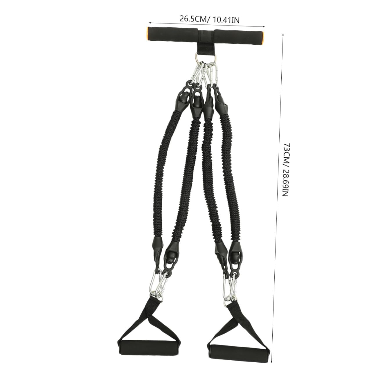 Alipis Fascia Elastica per Allenamento Indoor Multifunzionale Corda di Tensione Pedal Puller Resistente e Durevole per Esercizi di Stretching e Fitness Completo