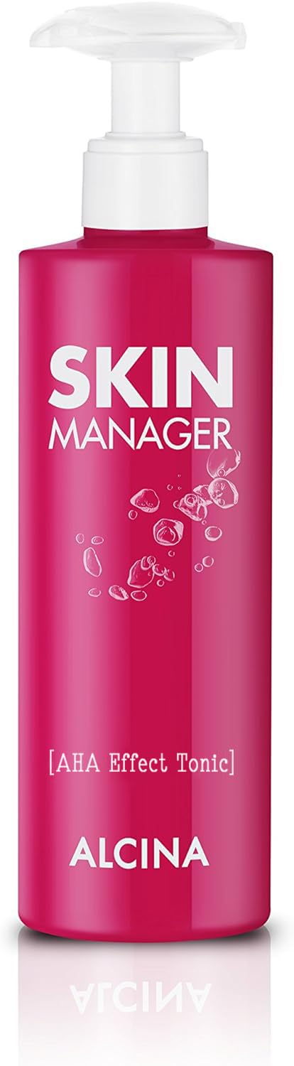 Skin Manager Facial Tonic, Exfoliate & Improves Skin Texture, Brighten Skin Complexion, Moisture Lock - 190 ml, Made in Germany
