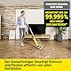 Kärcher Dampfreiniger SC 2 Upright EasyFix, Aufheizzeit: 30 s, Flächenleistung: ca. 50 m², Tank: 0,4 l, Heizleistung: 1600 W, mit Bodendüse EasyFix, Mikrofaser-Bodentuch und Entkalkungskartusche
