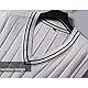 MANBOZIXi Herren Pullunder V-Ausschnitt Strickweste Elegant, Weiß XL