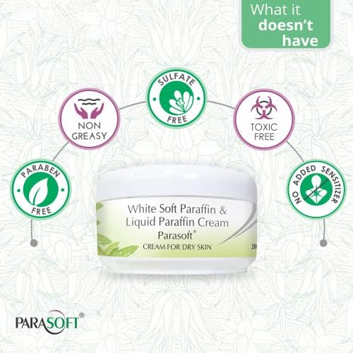 Image of Parasoft Moisturizing Cream with Aloe Vera - 200g (Pack of 8) | Deep Hydration Intense Moisturizer for Dry & Dehydrated Skin, Non-Greasy, All-Season Daily Skincare, Dermatologist Tested, Paraben-Free