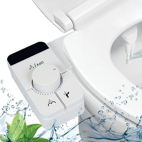 Japanese Toilet Bidet Sprayer with Integrated Water Jet Complete Kit