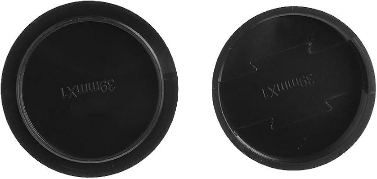 Rear Lens Cover Camera Body Cap For 39mm For M39 L39 Black Camera Lens Mount Lense Rear Body Drone Propellers Accessories Replacement Parts Release Helicopters Aircraft Airplane Quadcopter