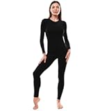 Thermal Underwear for Women&comma; Ultra Soft Long Johns Womens Set Base Layer Clothes