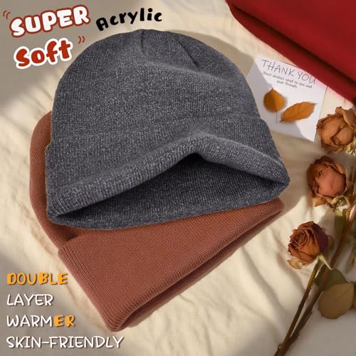 Image of ZOORON Toddler Beanie Boys Girls Beanies Kids Winter Hats Children Knit Cap