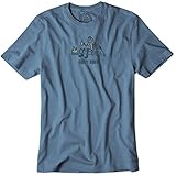 Life is good Men's Happy Hour Break Crusher T-Shirt