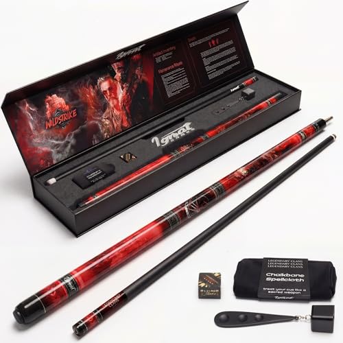 Queue de billard Flamme IgnatGames 538,6 g canne de billard pool