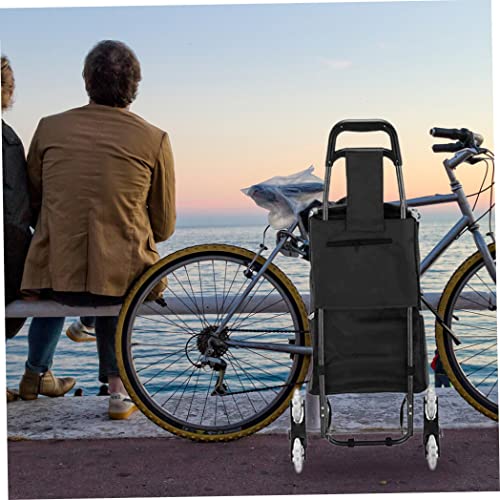 Faltbare Einkaufswagen-Ersatztasche, tragbare wasserdichte Oxford-Stoff-Einkaufswagen-Backup-Trolley-Taschen… – Bild 3