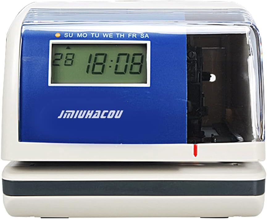 JMIUHACOU 880 Digital Time Clock and Document Stamp,Can Be