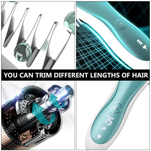 Toddmomy Cortador de cabelo infantil sem fio, recarregável, ferramenta de cuidados para bebês, recém