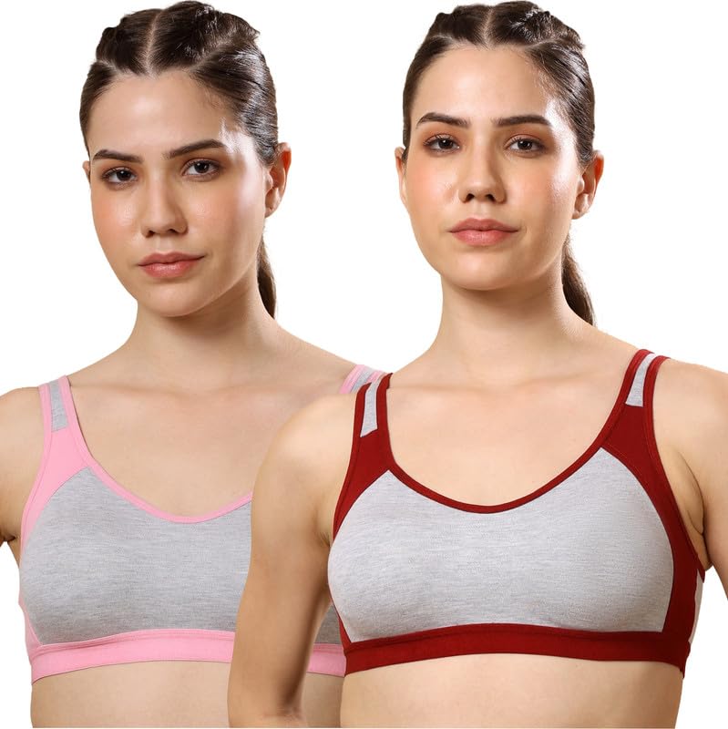 london hills Sports Bra for Women Workout | Breathable Gym Sport Bra for Woman | Soft Innerwear Bra for Yoga Running, Fitness Sports Bra Innerwear for Women | Gym Bra for Womens Workout-picture-18