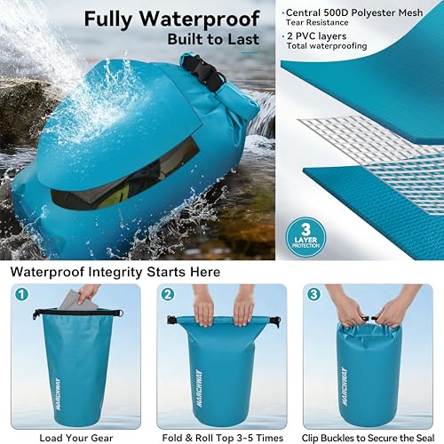 MARCHWAY Floating Dry Bag 10L