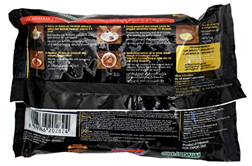 Image of Mi Sedaap GORENG (10 x 90g) & Korean (10 x 87g) Instant Noodles Halal
