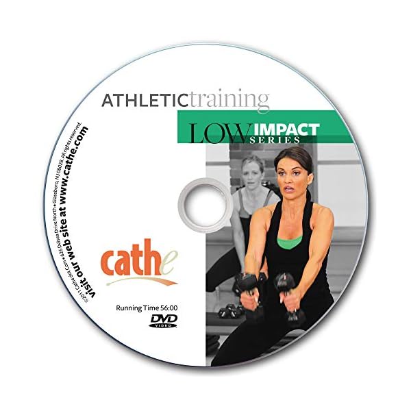 Cathe Friedrich Low Impact Metabolic Athletic Training Exercise DVD - Use For Aerobic Conditioning and To Shape and Tone Your Muscles