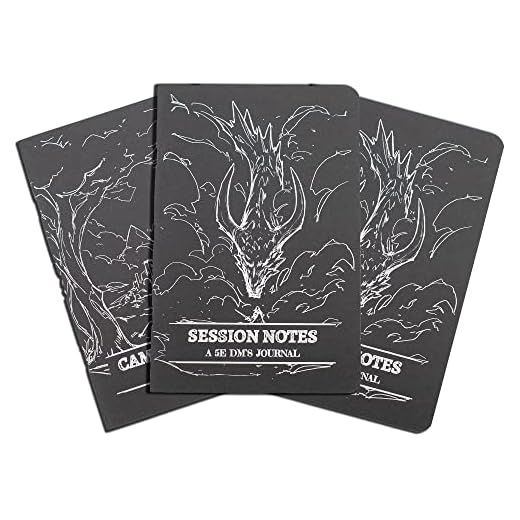 DUNGEON CRAFT Notebook for Dungeons and Dragons & TTRPG – Player Character Journal (DM Journals, Black)