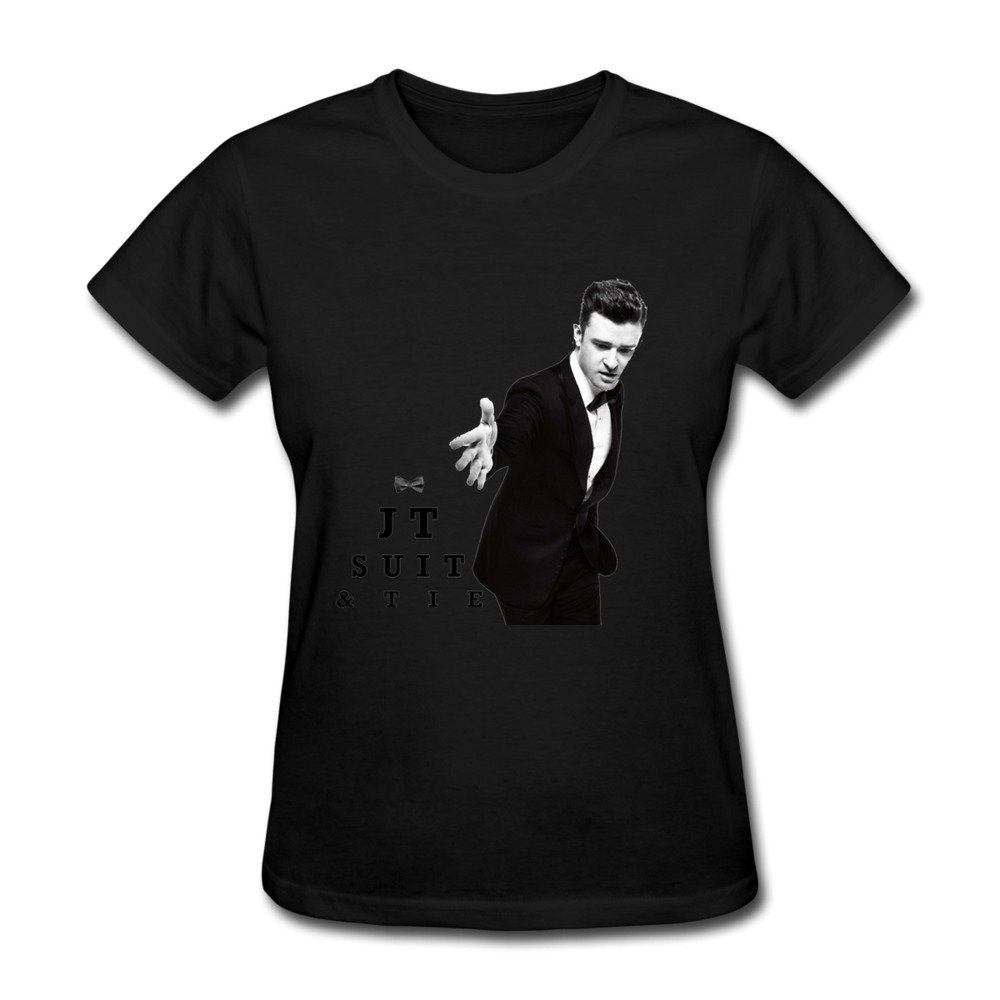 SUAMDAN Women's Jt Justin Timberlake T Shirt