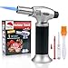 Price comparison product image Culinary Blow Torch, Tintec Chef Cooking Torch Lighter, Butane Refillable, Flame Adjustable (MAX 2500°F) with Safety Lock for Cooking, BBQ, Baking, Brulee, Creme, DIY Soldering & more (Aluminum alloy)