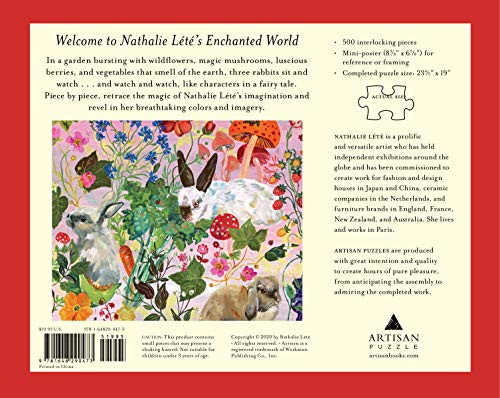 Rabbits 500-Piece Puzzle image 5