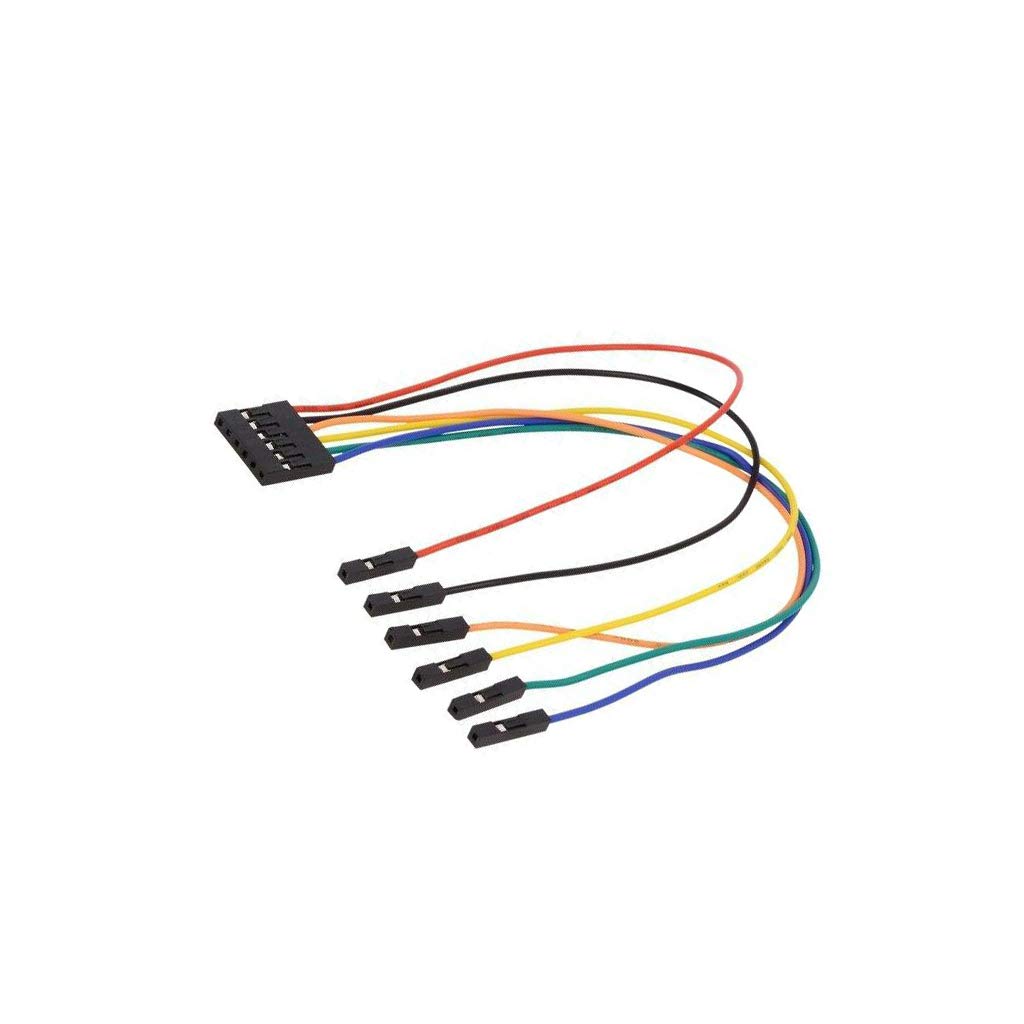 6-PIN MTE CABLE Connection cable female-female,1x6 pin strips DIGILENT
