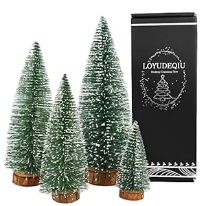 Desktop Miniature Pine Tree Tabletop Christmas Tree Small Pine Tree Decor Christmas Tree Toppers