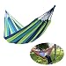 Produktbild Hängematte Outdoor, Hammock Hängematten Mehrpersonen 210 x 150 cm Belastbarkeit bis 300 kg, Tragbare mit Tragetasche für Outdoor Camping Wandern Garten