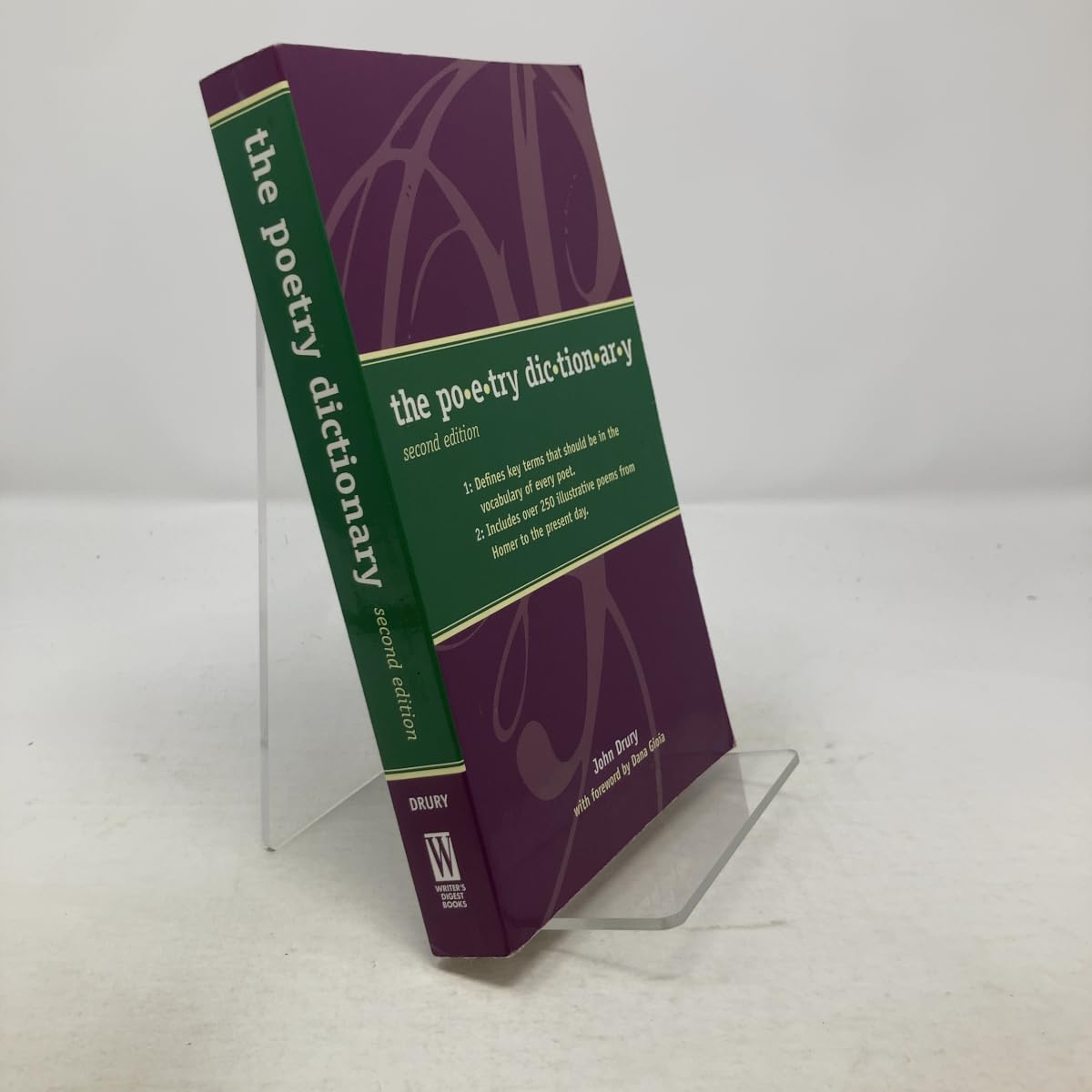 The Poetry Dictionary Drury, John 9781582973296 Books