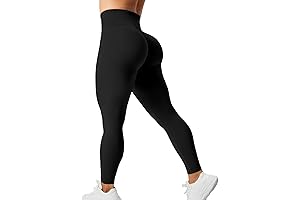 Suuksess High Waist Scrunch Butt Lifting Yoga Leggings for Women