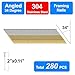 SimCos 34-30 Degree Framing Nails 304 Stainless Steel D Head Paper Tape Strip Nails for 30 to 34 degree Framing Nailer (2