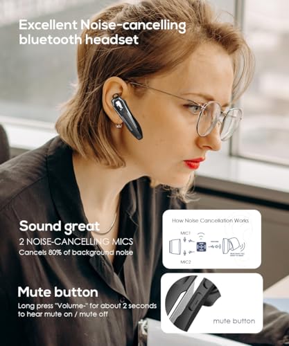 Auriculares Bluetooth In Ear con Micrófono Cancelación Ruido miniatura 4
