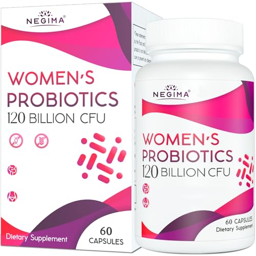 Negima Menopause Supplements for Women, 120 Billion CFUs Probioti...