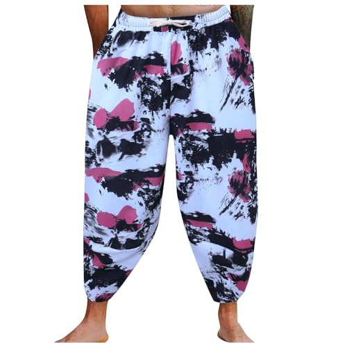 Generisch 2026 Maillot de bain pour homme - Short d'été pour homme - Pantacourt de radis thaïlandais - Mode masculine - Grande taille - Pantalon...