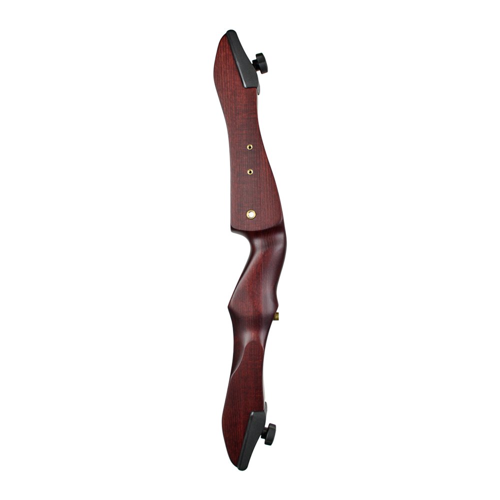 RAGIM Matrix Black, 62 Zoll, 14–40 lbs, Recurvebogen | vielseitiger Holzbogen mit Holzlaminierung und fiberglasverstärkten Wurfarmen