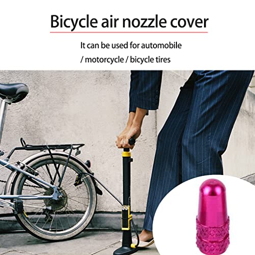 Pack van 2 Aluminium Legering Valve Cap Vervanging onderdeel Cover Reparatie Wiel Set Caps Accessoires voor Auto… - Image 3