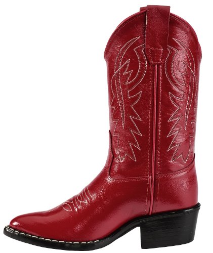 Old West Girl's J Toe Western Boot3